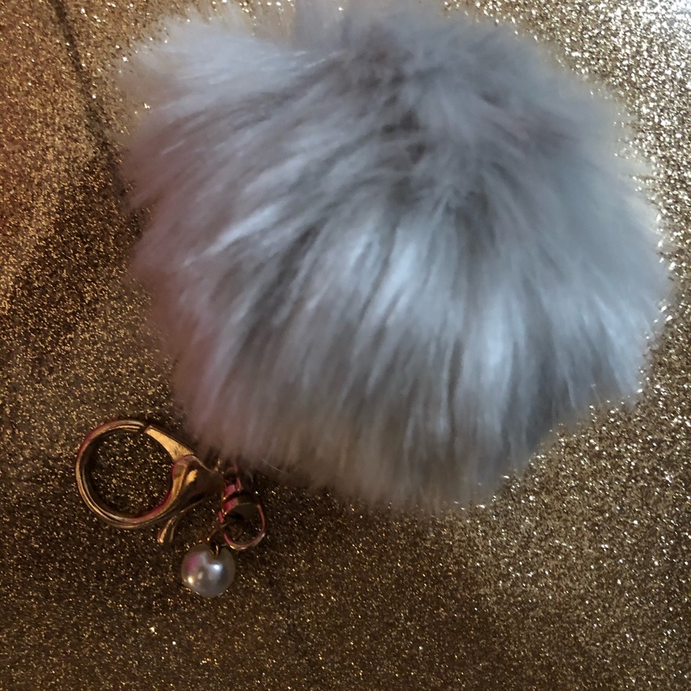 FURRY KEYCHAIN NWOT